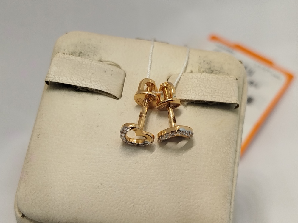 СЕРЬГИ ПУСЕТЫ (Au 585)