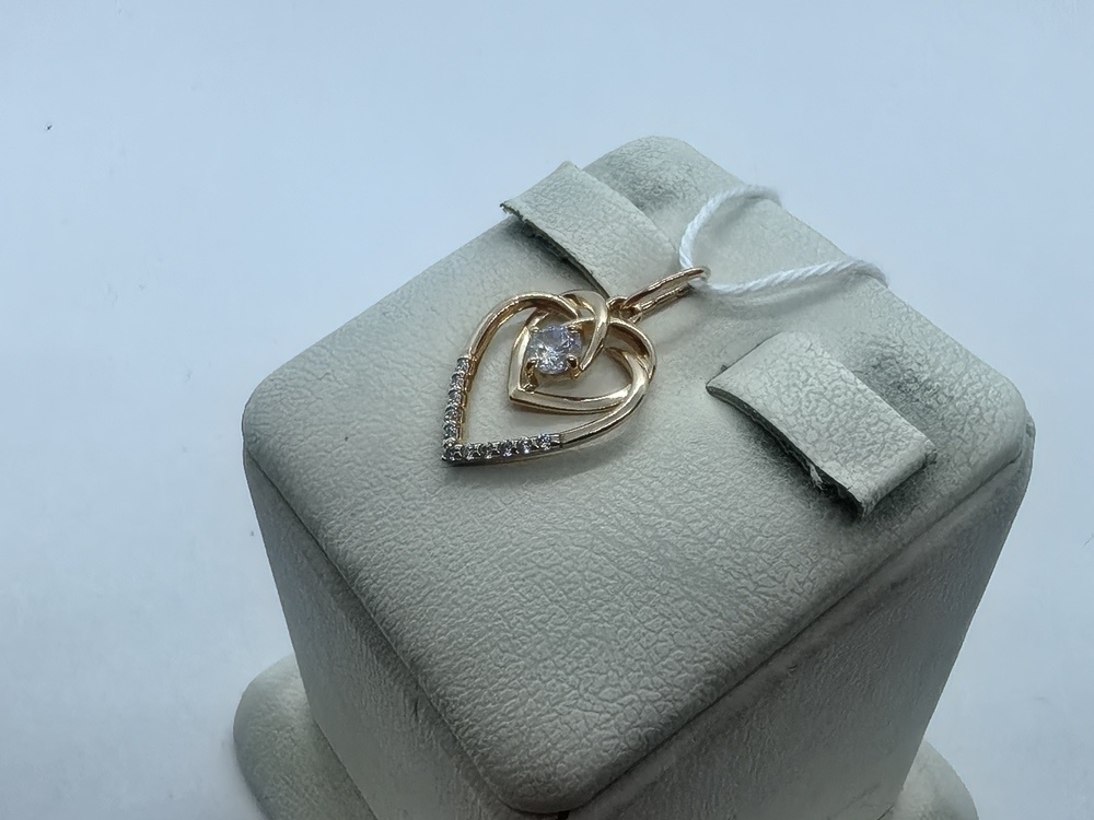 ПОДВЕСКА С КАМНЯМИ (Au 585)