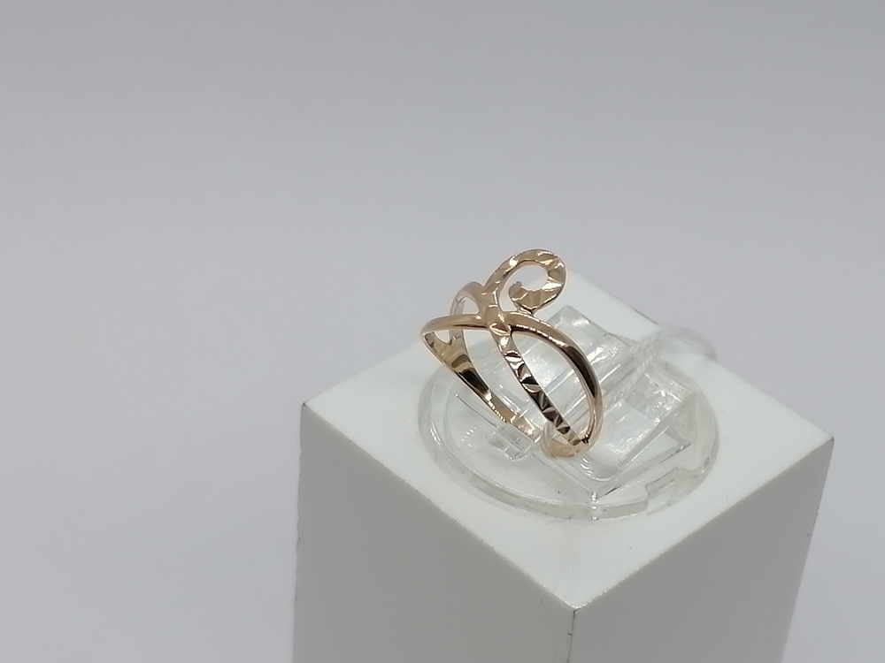 КОЛБКМ585 КОЛЬЦО БЕЗ КАМНЯ (Au 585)