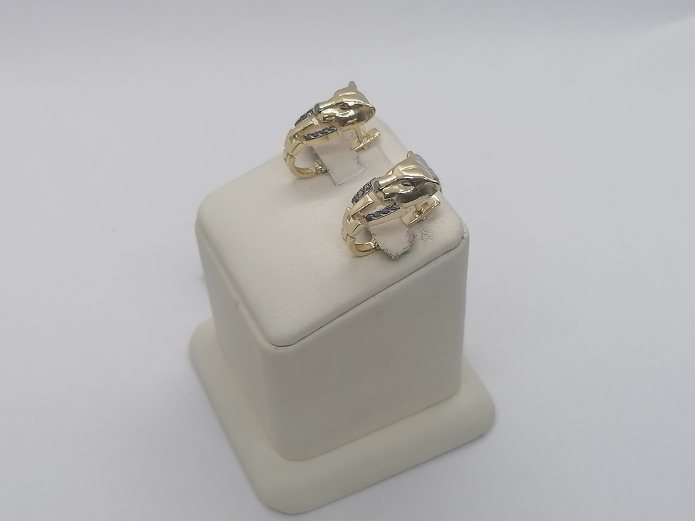 СЕРЬГИ С КАМНЯМИ (Au 585)