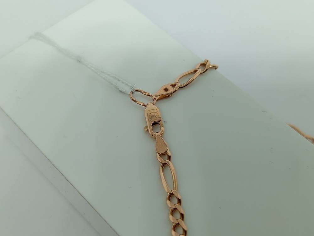 ЦЛФК585 ЦЕПЬ ПОЛНОВЕСНАЯ Фигаро(картье) (Au 585)