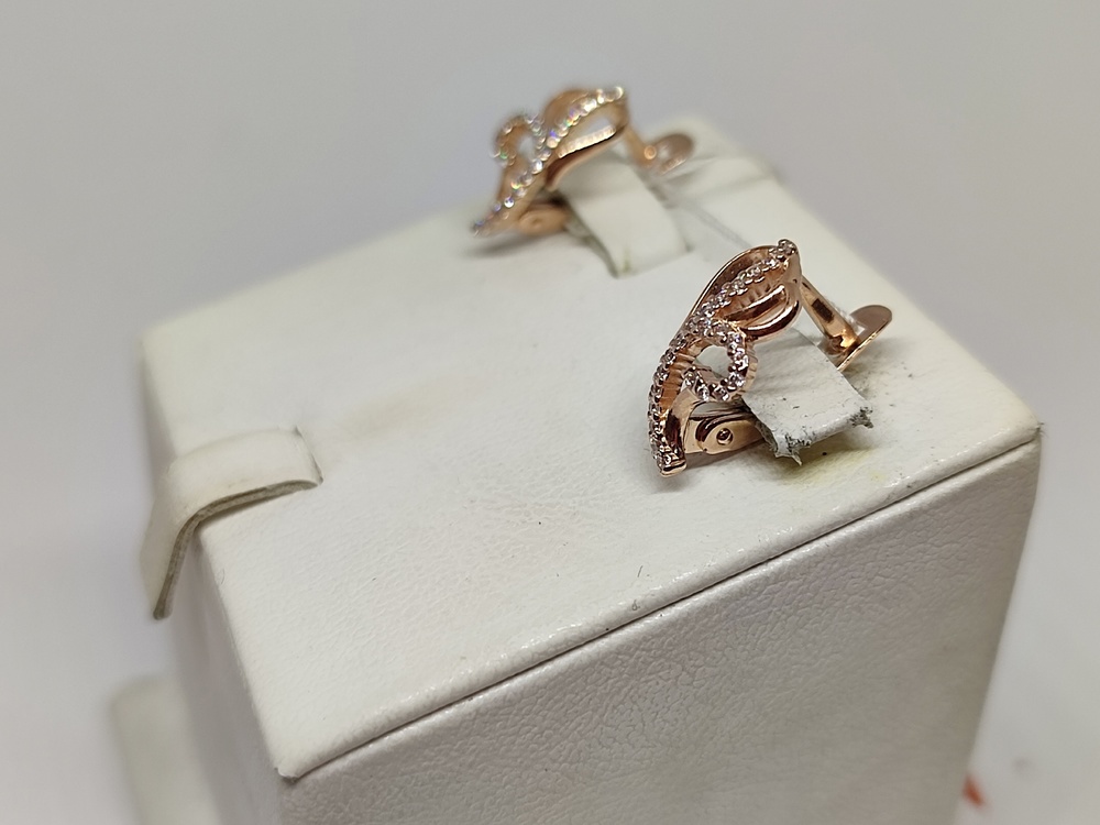 СКМИ585 СЕРЬГИ С КАМНЯМИ (Au 585) СКМИ585 СЕРЬГИ С КАМНЯМИ (Au 585)