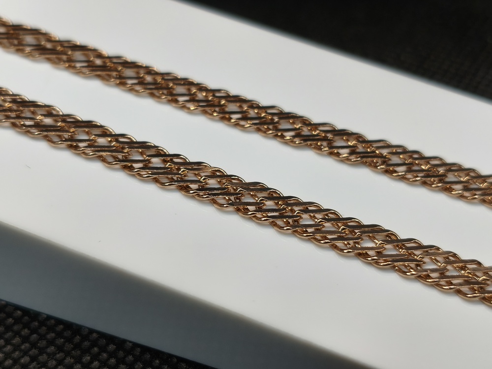 ЦЕПЬ ПОЛНОВЕСНАЯ Ромб тройной (Au 585)