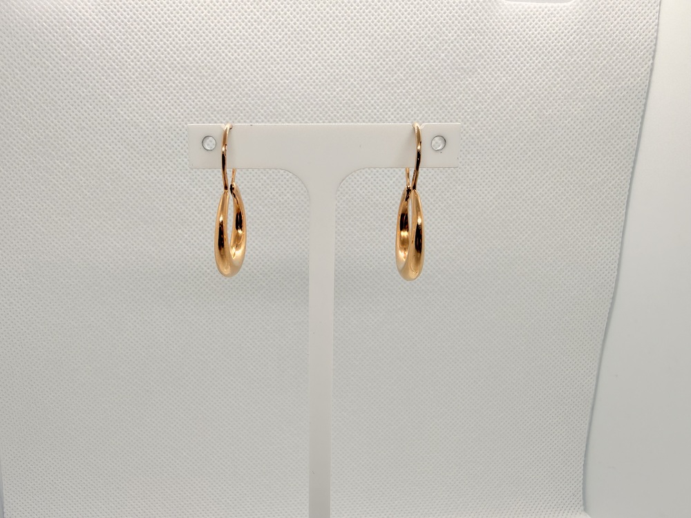 СЕРЬГИ БЕЗ КАМНЯ (Au 585)