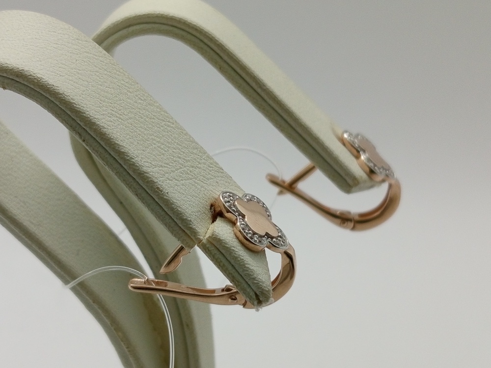 СЕРЬГИ С КАМНЯМИ (Au 585)