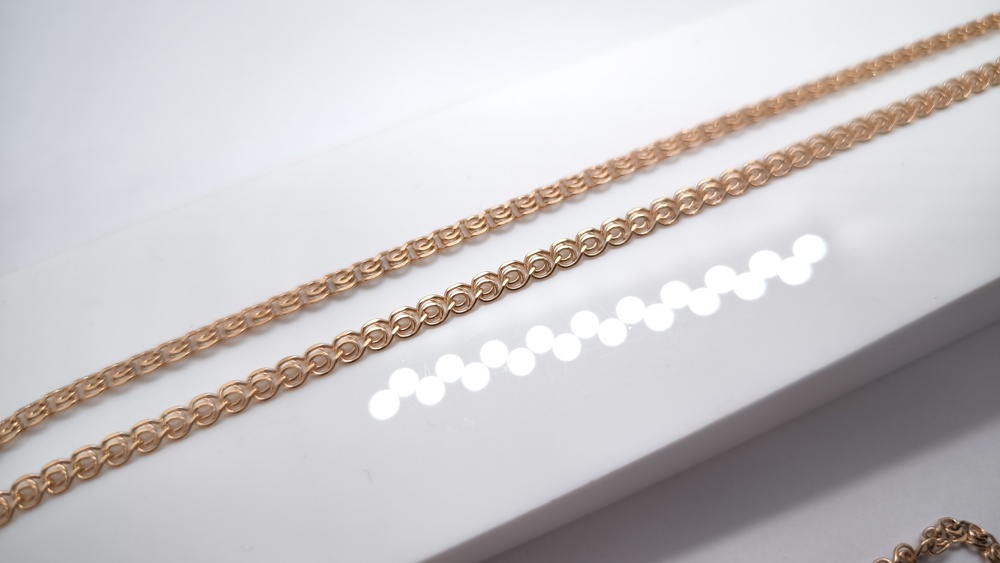 ЦЛЛ585 ЦЕПЬ ПОЛНОВЕСНАЯ Лав (Au 585)