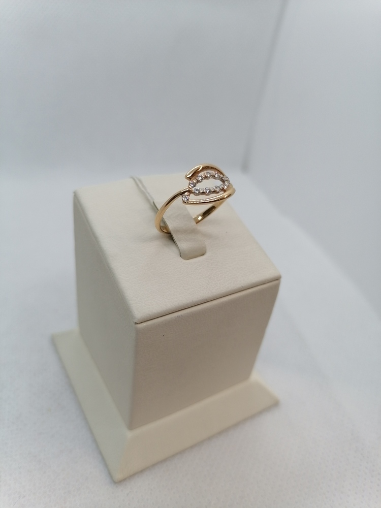 КОЛКМИ585 КОЛЬЦО С КАМНЯМИ (Au 585)