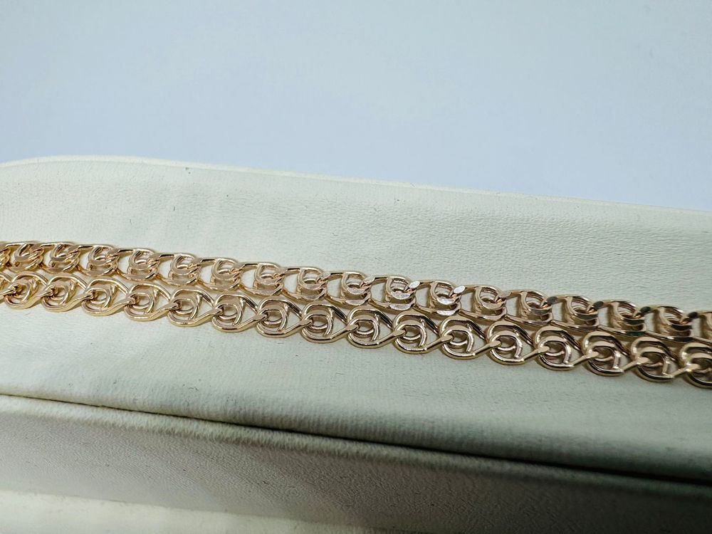 8060270П-60 ЦЕПЬ ПУСТОТЕЛАЯ Лав (Au 585)