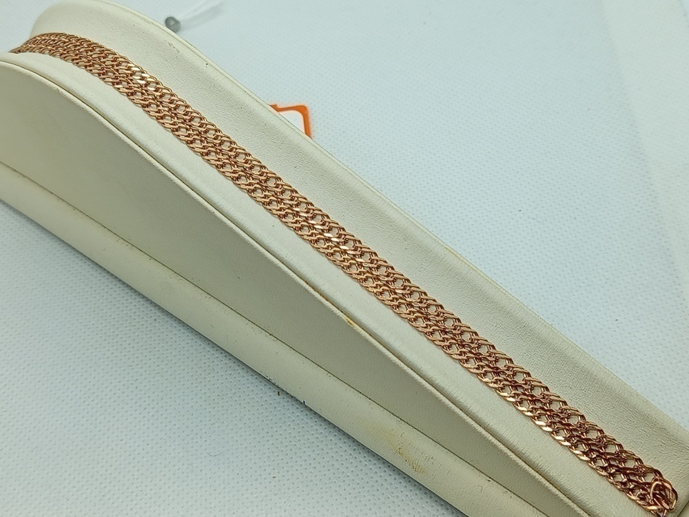 ЦЛР2585 ЦЕПЬ ПОЛНОВЕСНАЯ Ромб двойной (Au 585)