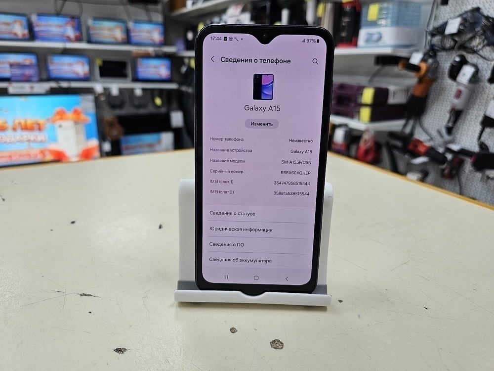 Смартфон Samsung Galaxy A15 4/128