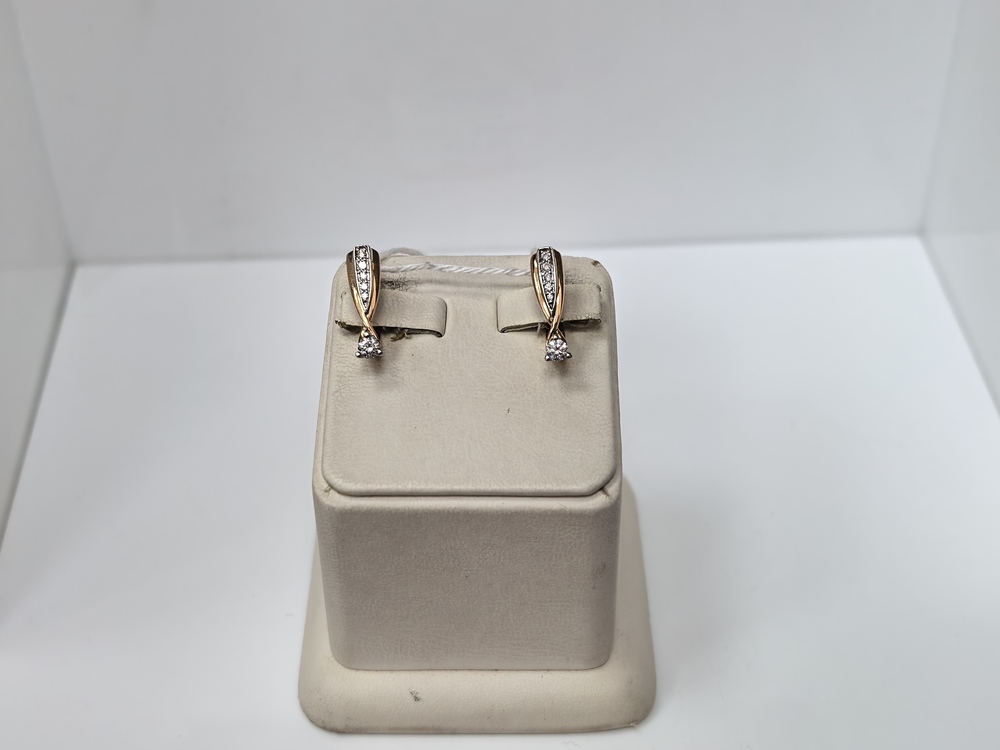 СЕРЬГИ БРИЛЛИАНТ (Au 585)