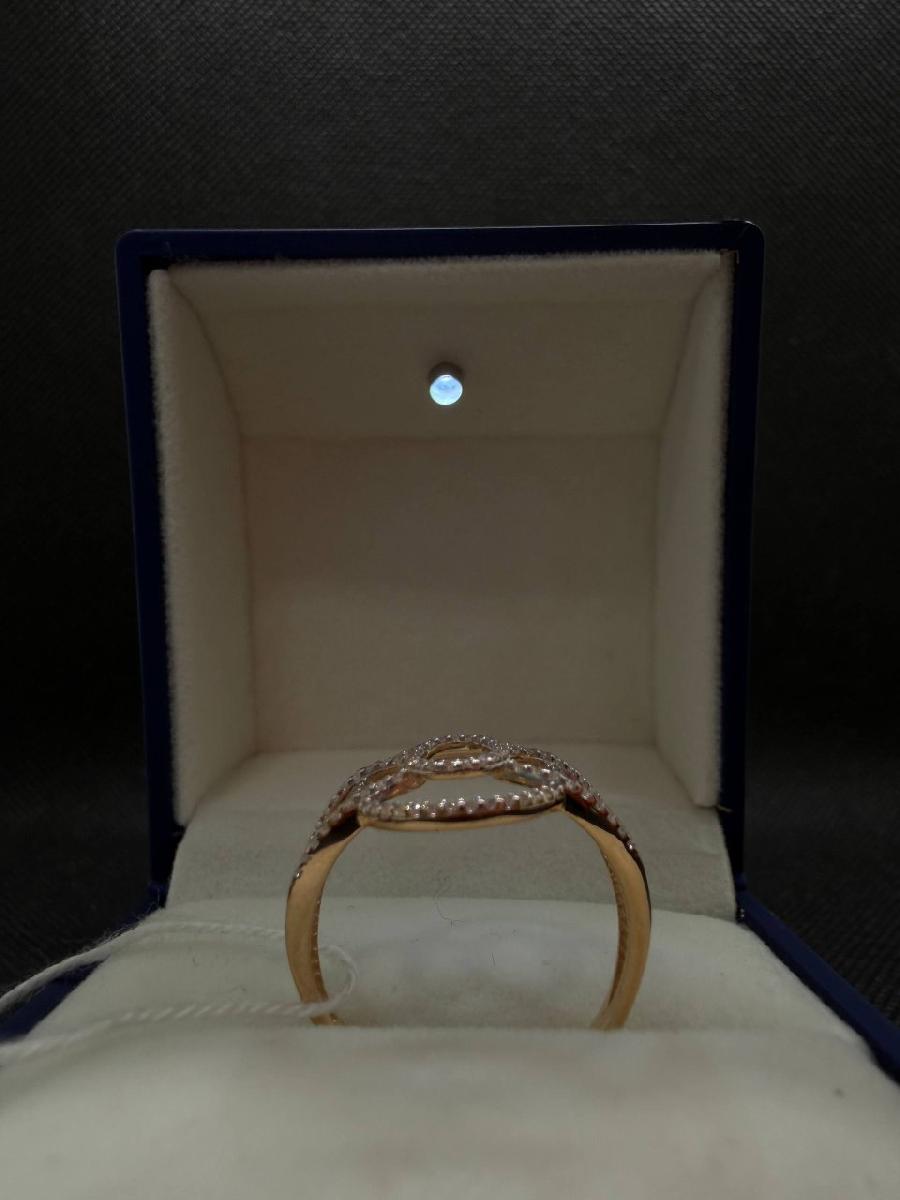 КОЛКМИ585 КОЛЬЦО С КАМНЯМИ (Au 585)