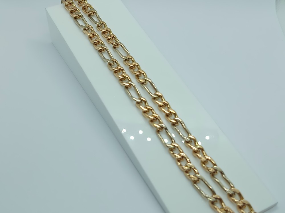 ЦЛФК585 ЦЕПЬ ПОЛНОВЕСНАЯ Фигаро(картье) (Au 585)