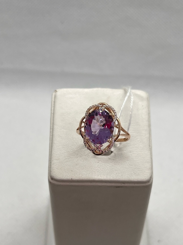 КОЛКМИ585 КОЛЬЦО С КАМНЯМИ (Au 585)