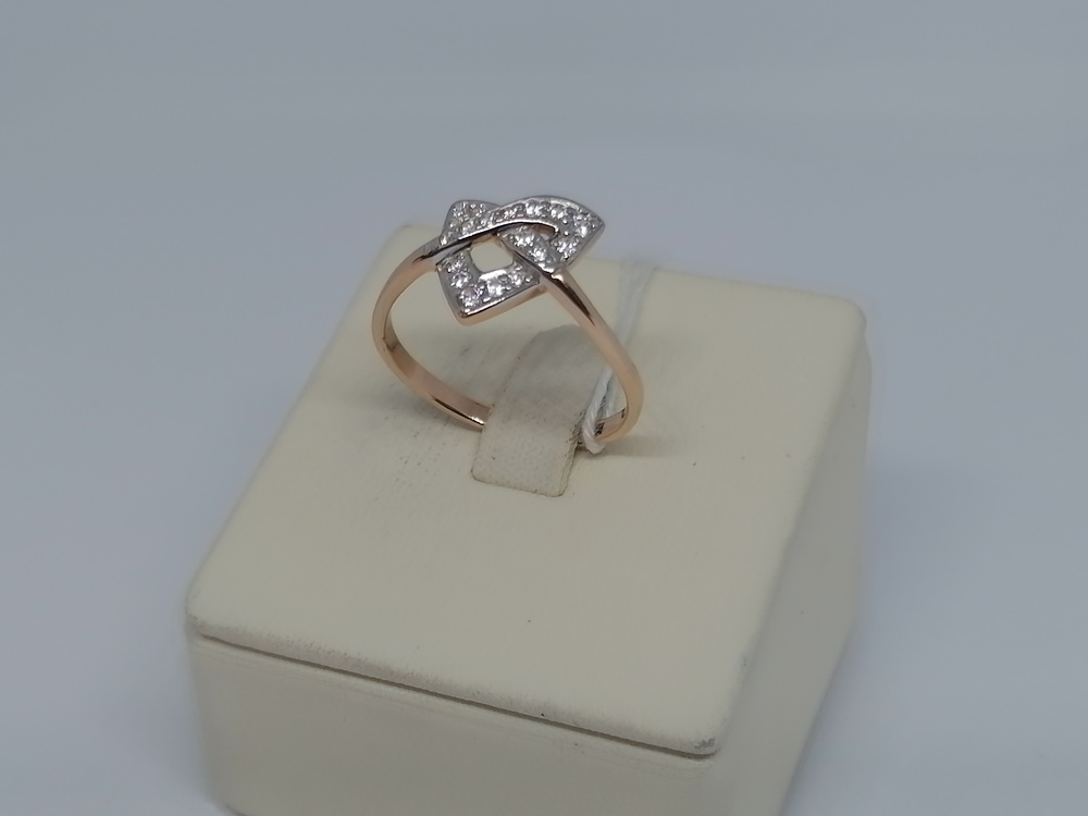 КОЛКМИ585 КОЛЬЦО С КАМНЯМИ (Au 585)