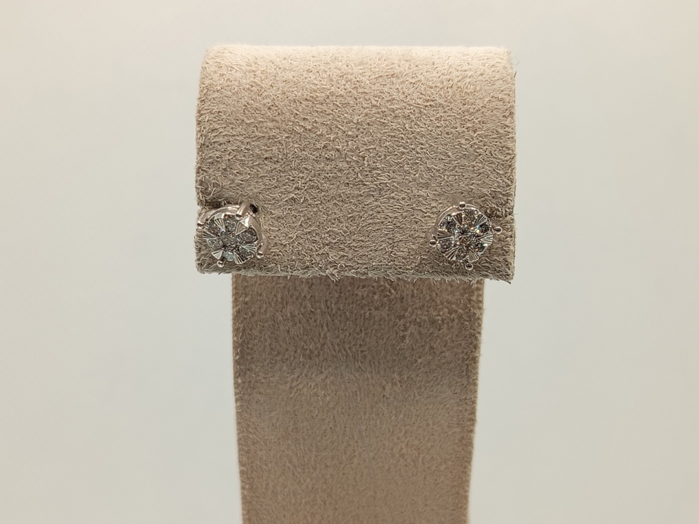 СЕРЬГИ ПУСЕТЫ Бриллиант (Au 585)