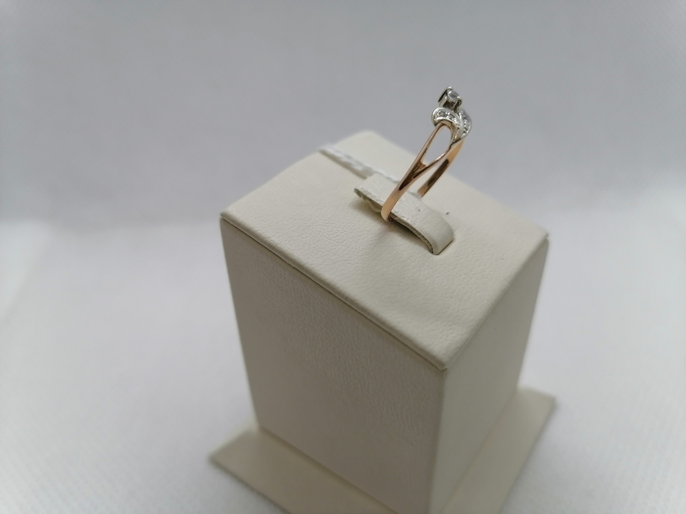 КОЛКМИ585 КОЛЬЦО С КАМНЯМИ (Au 585)