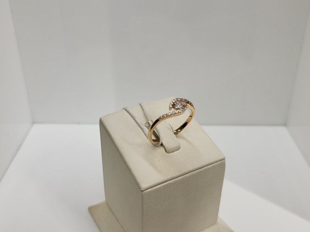 КОЛКМИ585 КОЛЬЦО С КАМНЯМИ (Au 585)