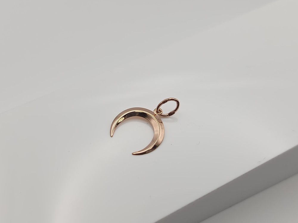 ПОДВЕСКА ПОЛУМЕСЯЦ БЕЗ КАМНЯ (Au 585)