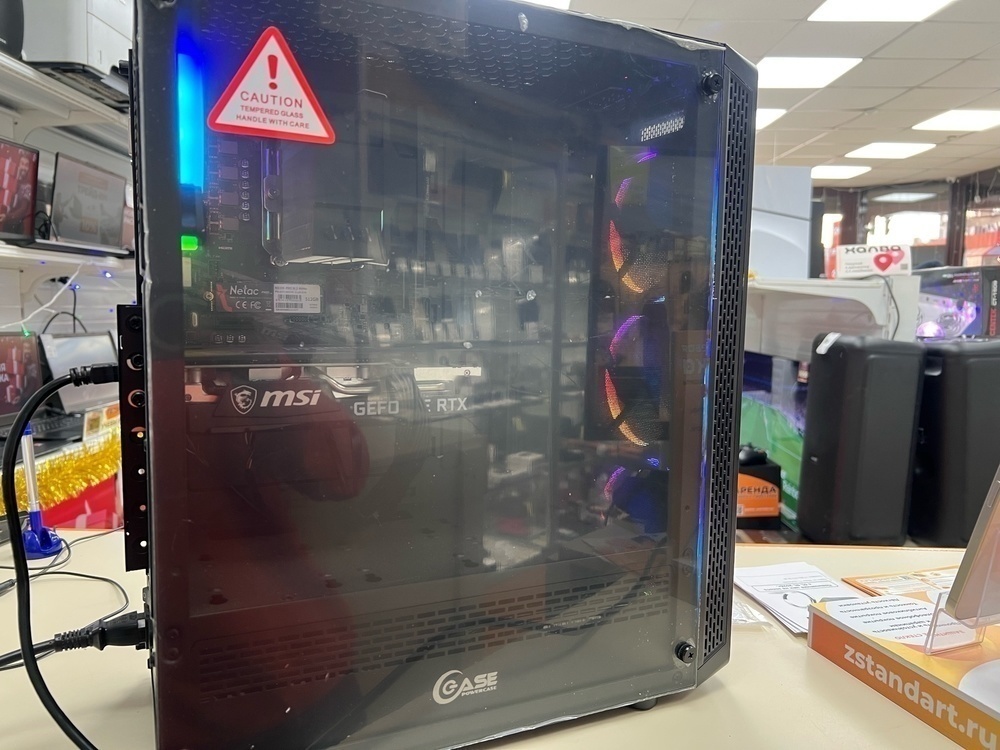 Системный блок Noname; Ryzen 5 3600, GeForce RTX 3050, 16 Гб, 512 GB, 1 Tb