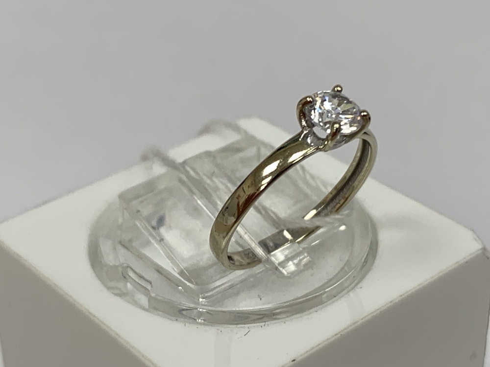 КОЛЬЦО С КАМНЕМ (Au 585)