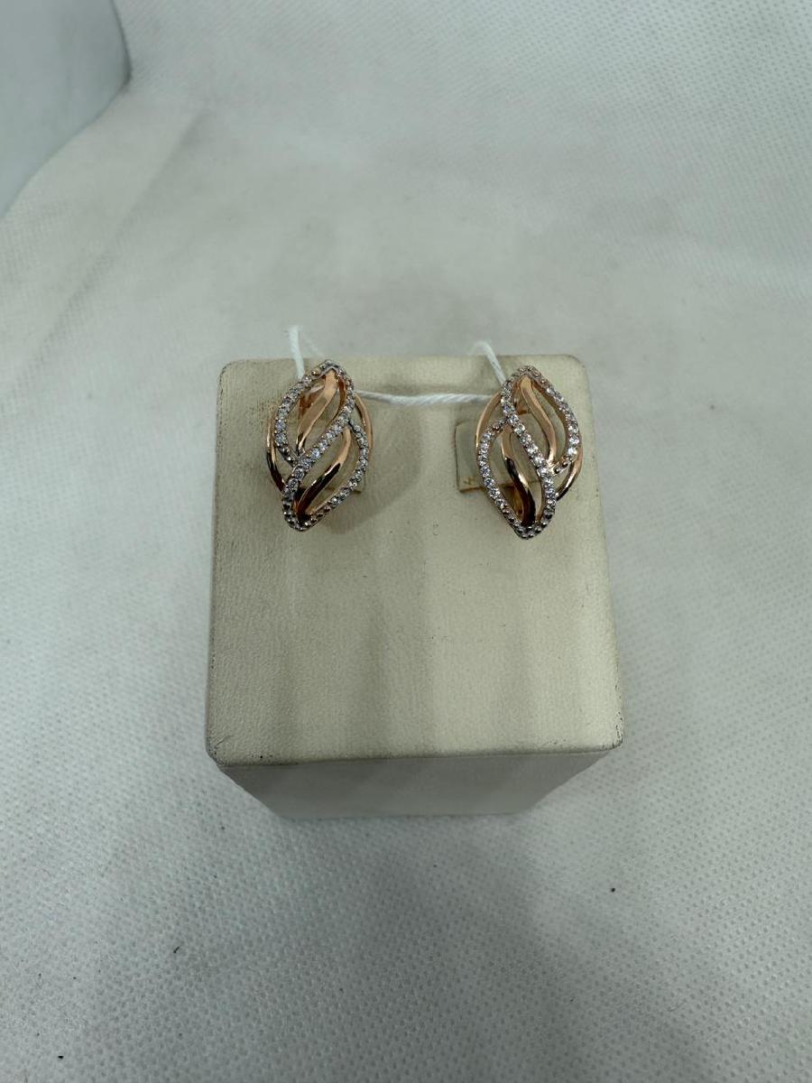 СКМИ585 СЕРЬГИ С КАМНЯМИ (Au 585) СКМИ585 СЕРЬГИ С КАМНЯМИ (Au 585)