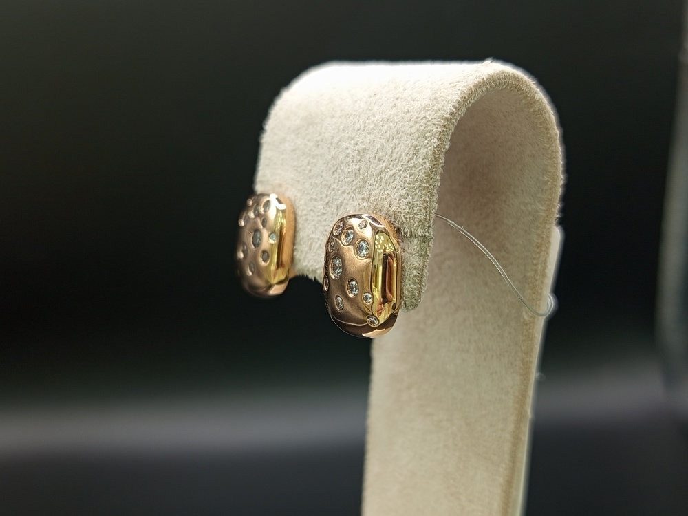 СЕРЬГИ С КАМНЯМИ (Au 585)