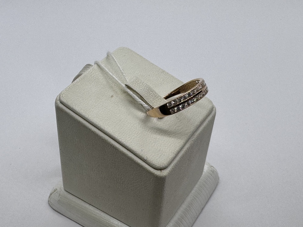 КОЛКМИ585 КОЛЬЦО С КАМНЯМИ (Au 585)