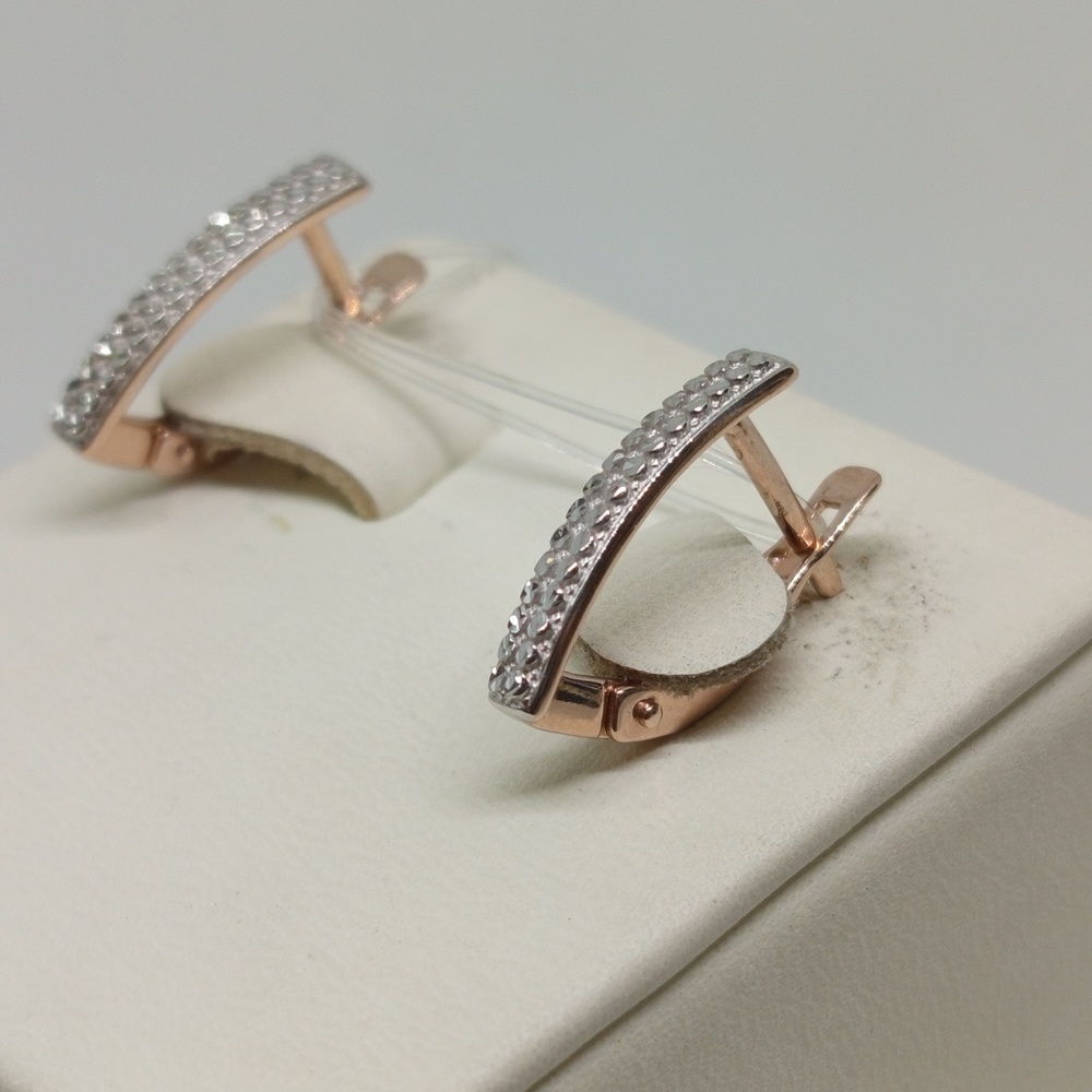 СЕРЬГИ БЕЗ КАМНЯ (Au 585)