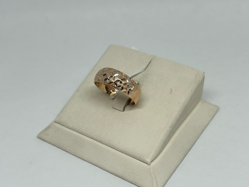 КОЛБКМ585 КОЛЬЦО БЕЗ КАМНЯ (Au 585)