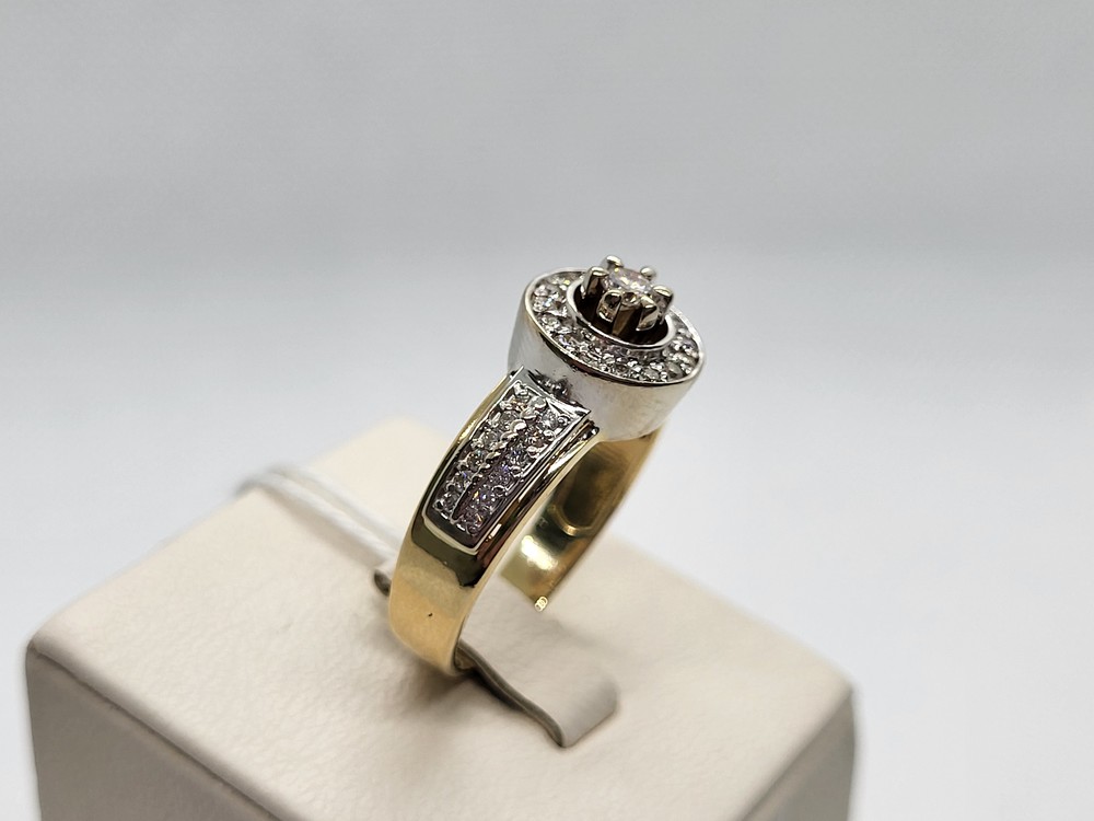 КОЛЬЦО БРИЛЛИАНТ Au 585