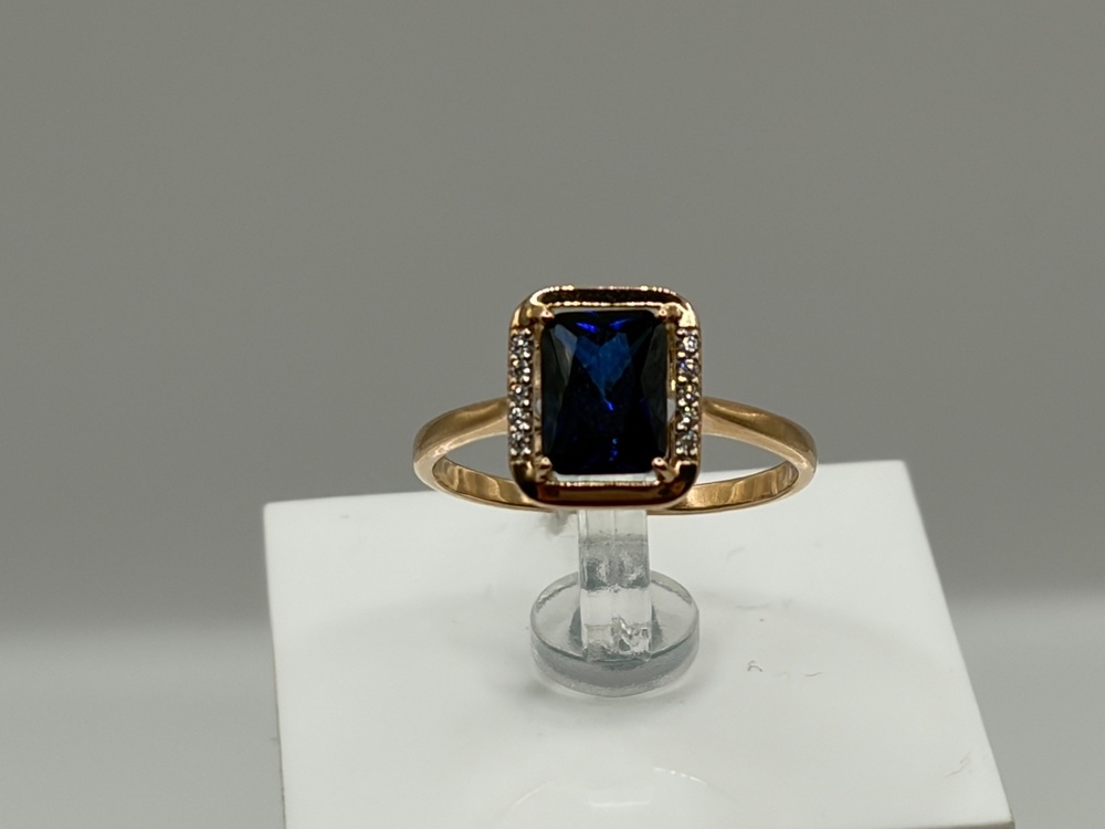 КОЛКМИ585 КОЛЬЦО С КАМНЯМИ (Au 585)