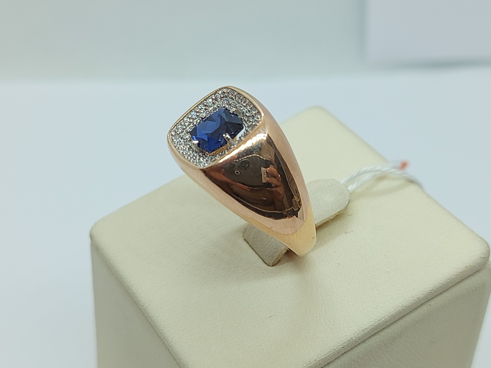 ПЕЧКМИ585 ПЕЧАТКА С КАМНЯМИ (Au 585)