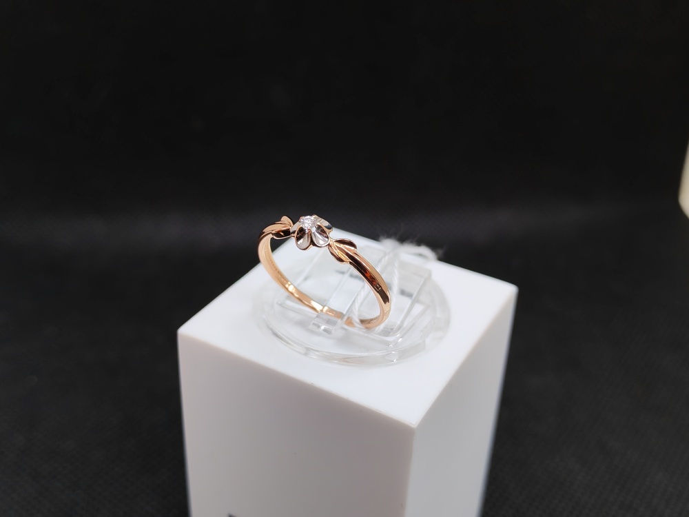 КОЛЬЦО БРИЛЛИАНТ Au 585