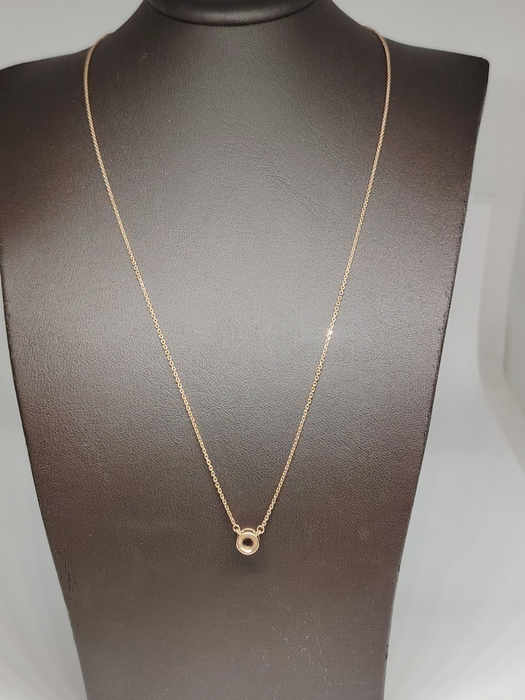 КОЛЬЕ С КАМНЕМ Au 585