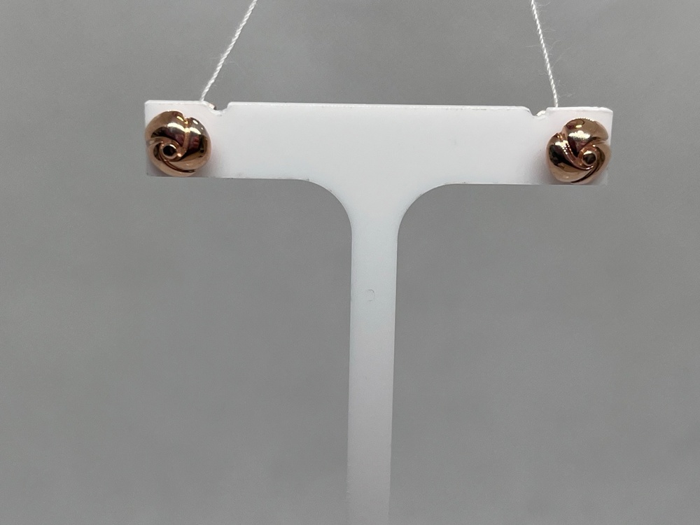 СПУС585 СЕРЬГИ ПУСЕТЫ (Au 585)