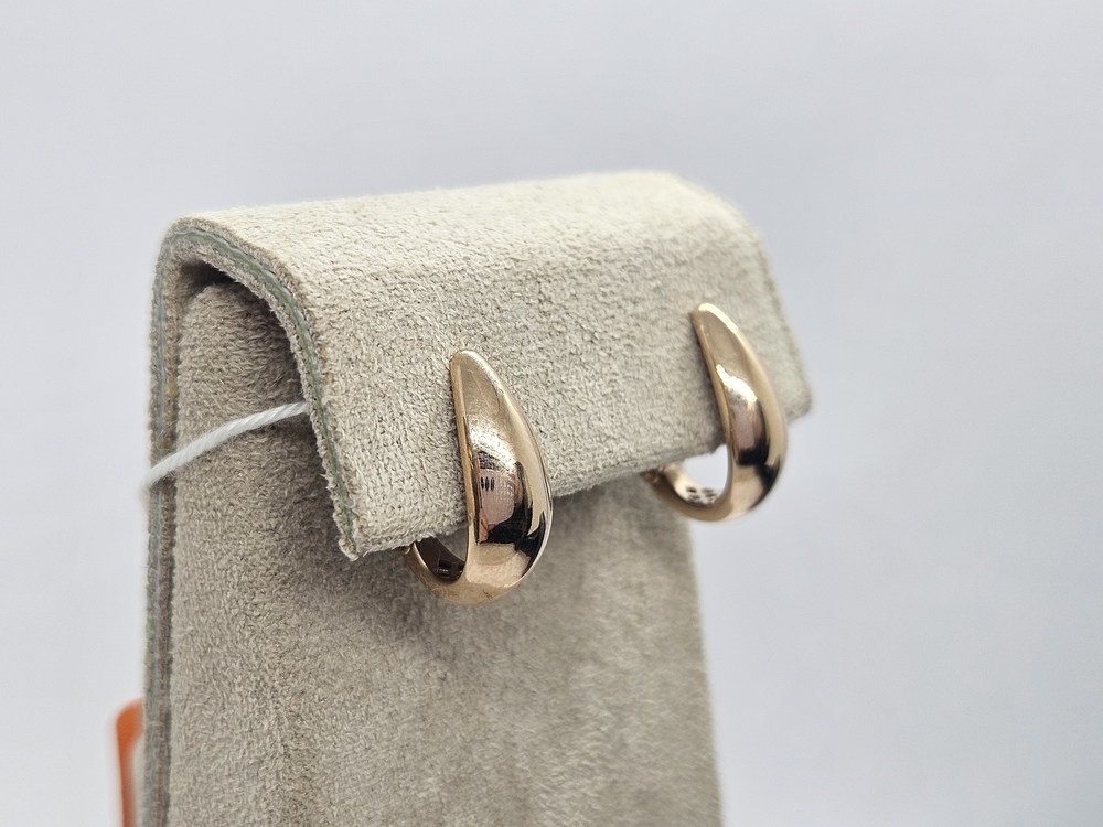 СБКМ585 СЕРЬГИ БЕЗ КАМНЯ (Au 585)