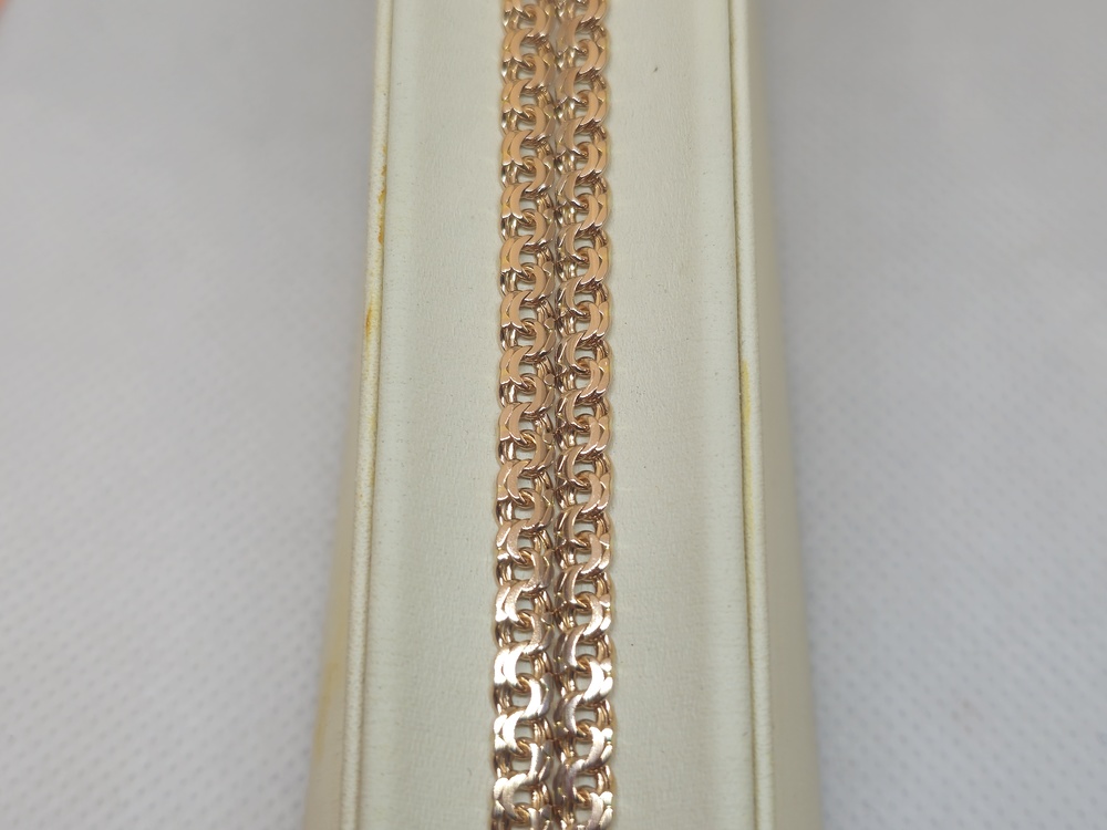 ЦЛБС585 ЦЕПЬ ПОЛНОВЕСНАЯ Бисмарк (Au 585)