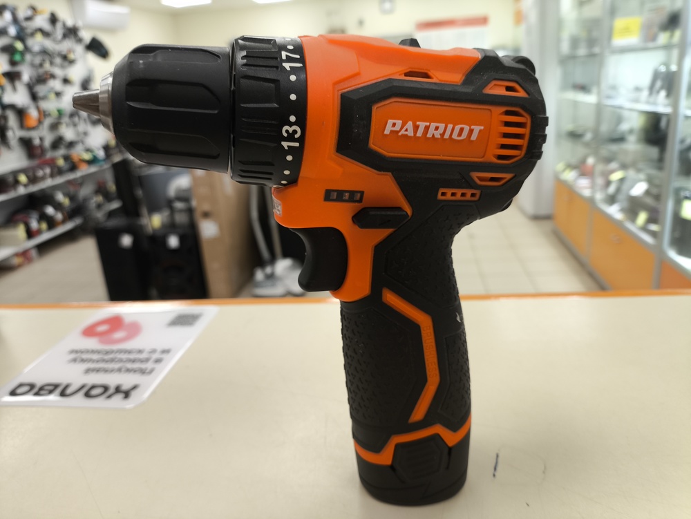 Шуруповерт Patriot BR 367LI