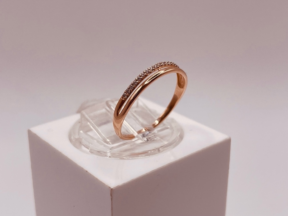 КОЛКМИ585 КОЛЬЦО С КАМНЯМИ (Au 585)