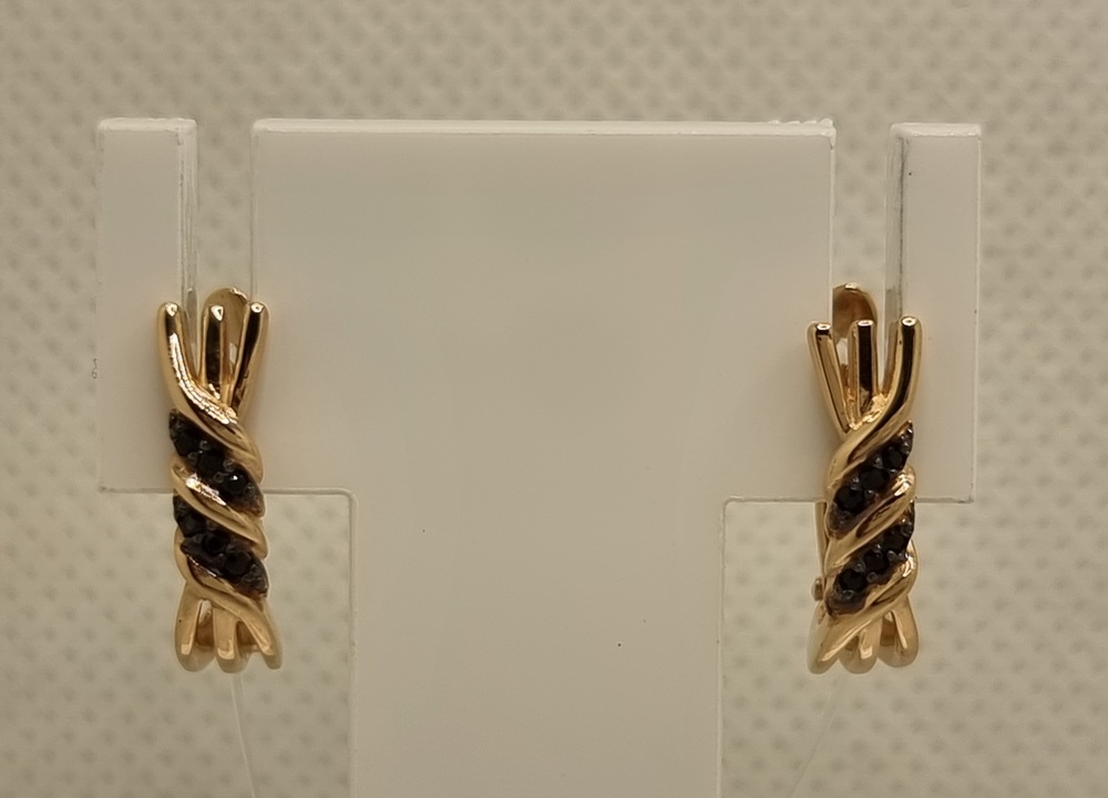 СЕРЬГИ С КАМНЯМИ (Au 585)