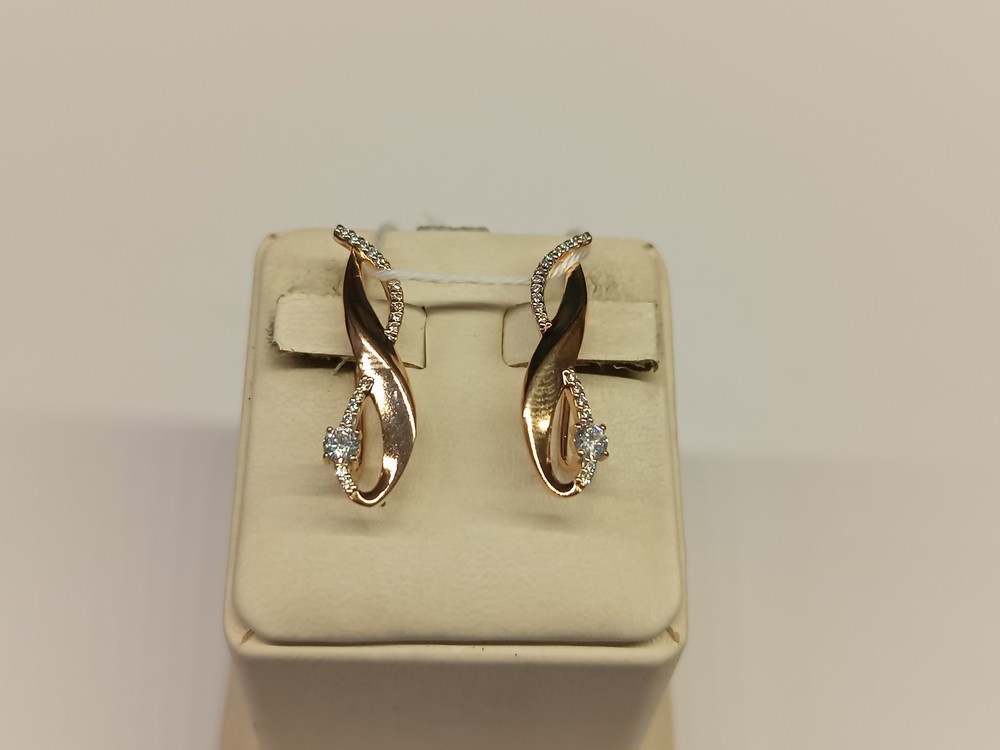 С СЕРЬГИ КАФФЫ (Au 585)