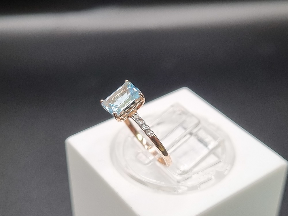 КОЛЬЦО БРИЛЛИАНТ Au 585