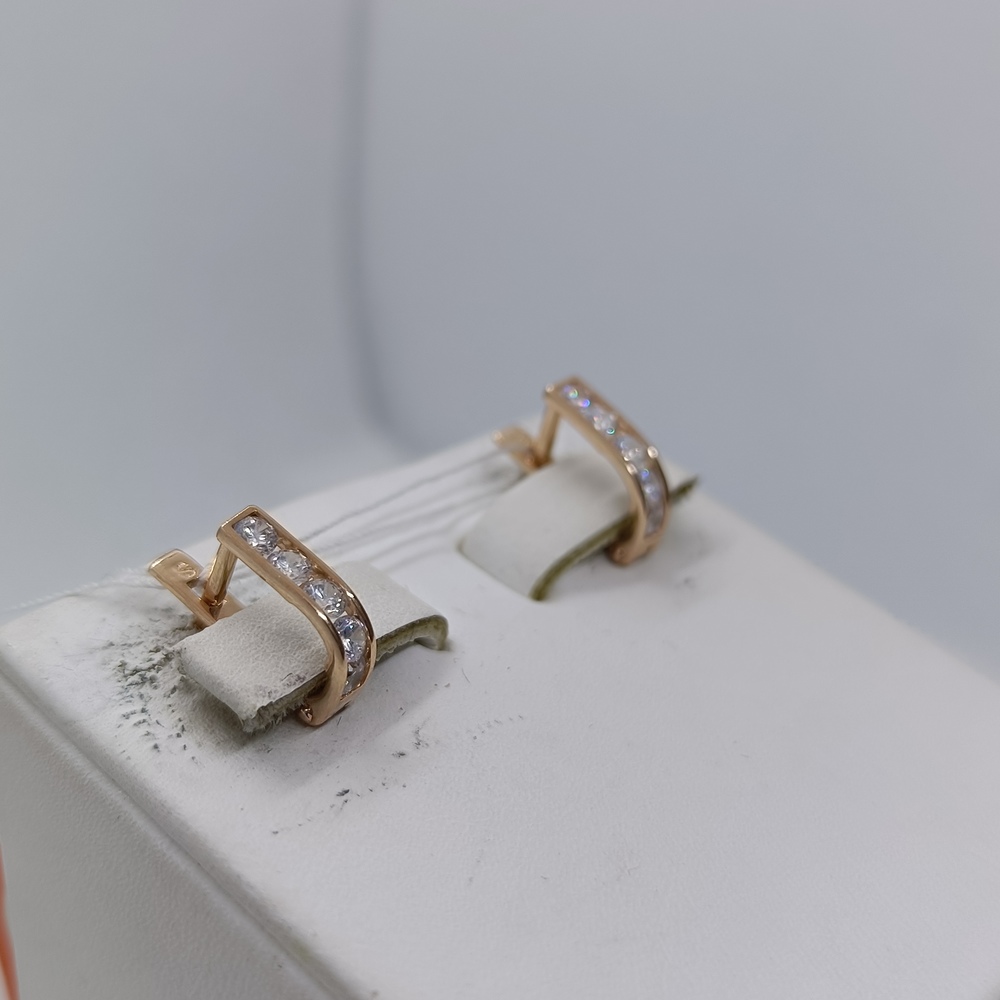 СЕРЬГИ С КАМНЯМИ (Au 585)