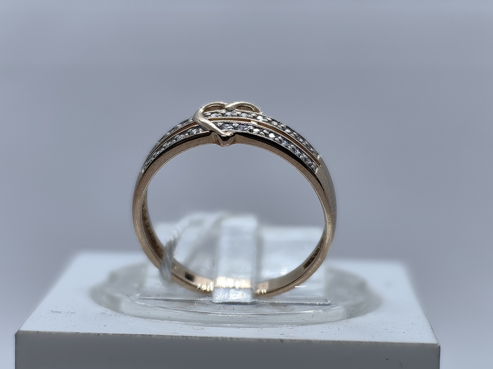 КОЛКМИ585 КОЛЬЦО С КАМНЯМИ (Au 585)