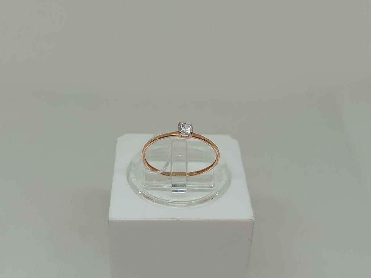 КОЛКМ585 КОЛЬЦО С КАМНЕМ (Au 585)