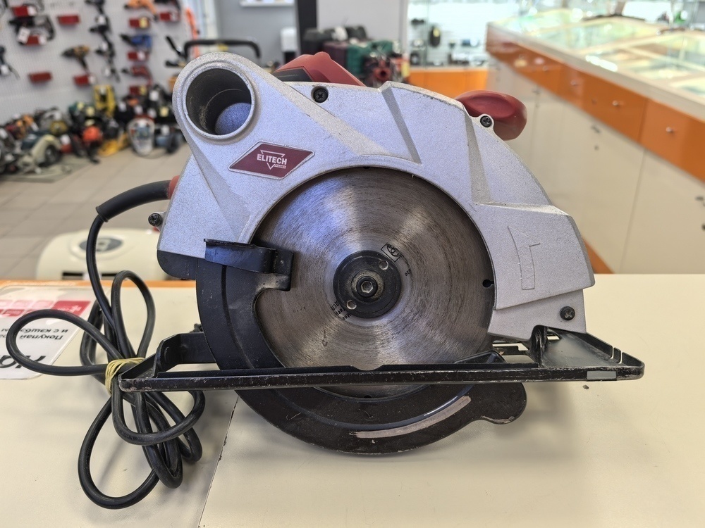 Дисковая пила Elitech ПД 1500