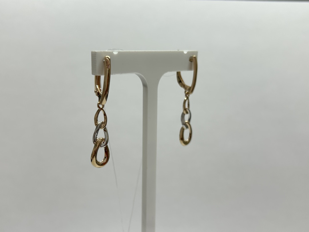 СЕРЬГИ БЕЗ КАМНЯ (Au 585)