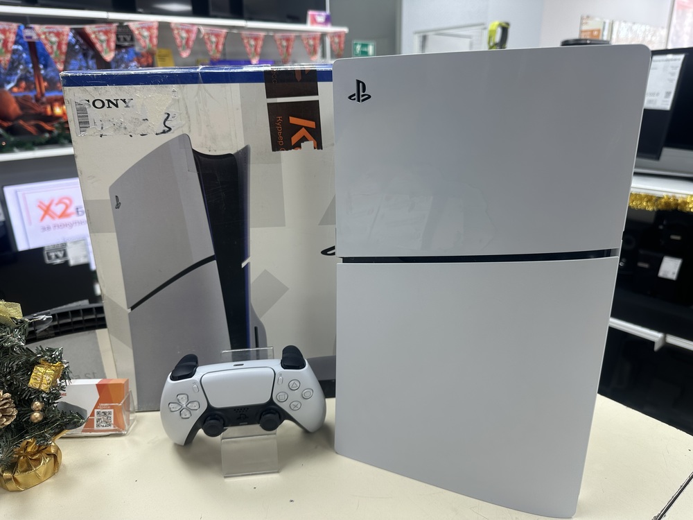 Игровая приставка PlayStation 5 Slim 1TB (С дисководом)