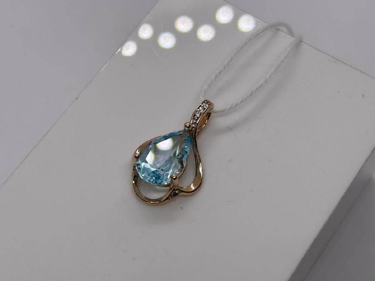 ПОДВЕСКА С КАМНЯМИ (Au 585)